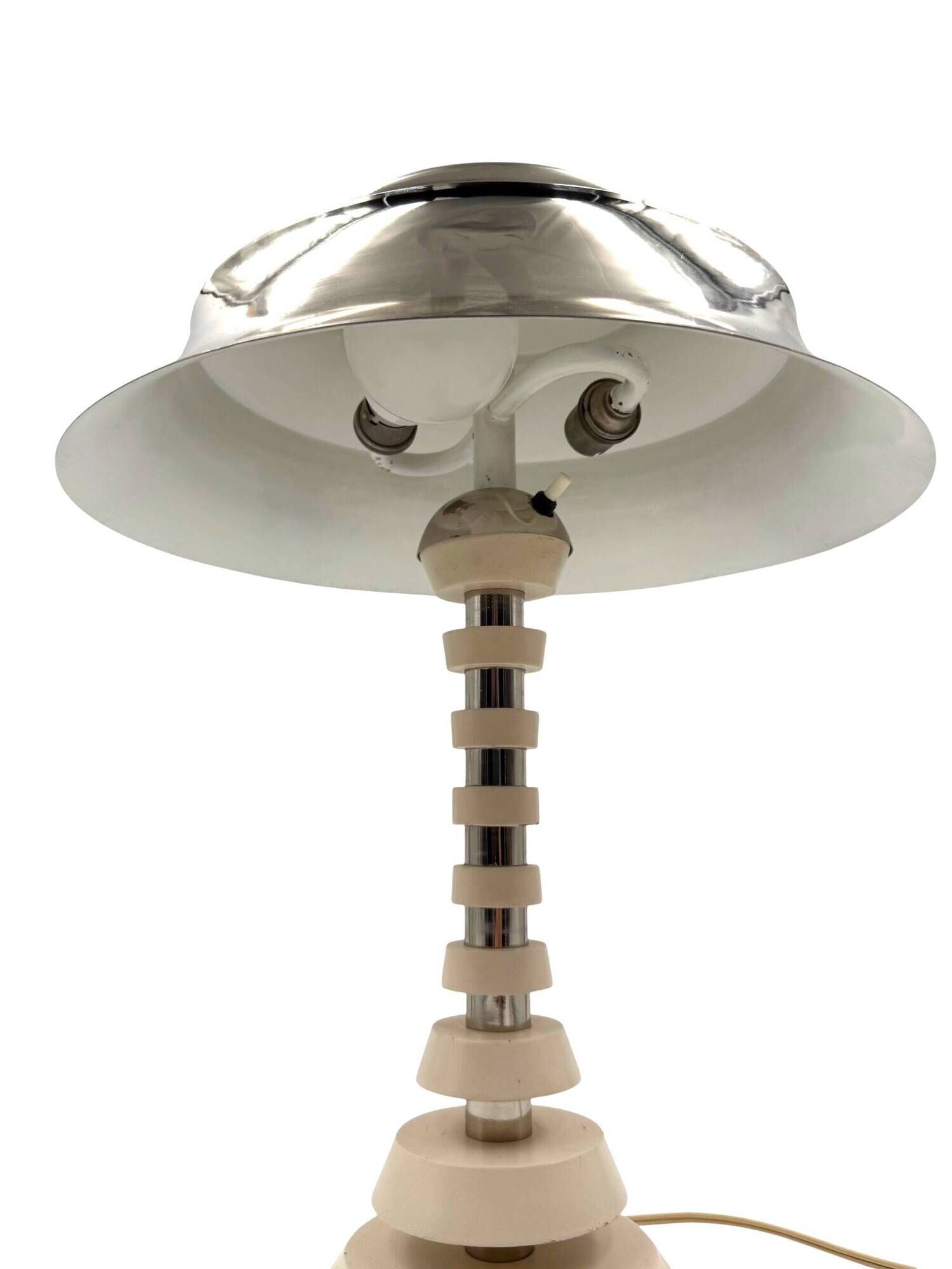 Space age pagoda table lamp, France 1970s