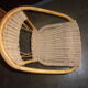 Wicker rattan child chair 1950