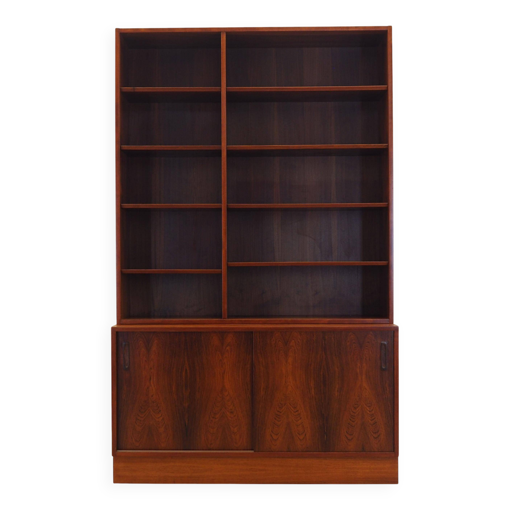 Rosewood bookcase, Danish design, 1970s, manufactured by Hundevad