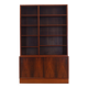 Rosewood bookcase, Danish design, 1970s, manufactured by Hundevad