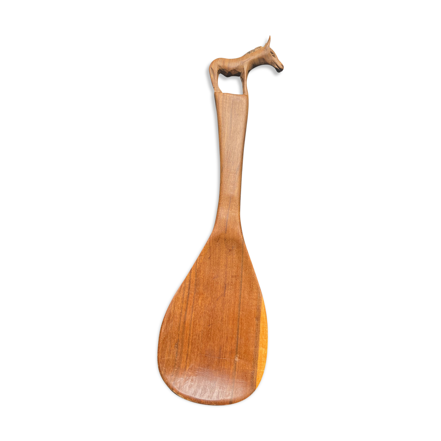 African spoon carved 80'S