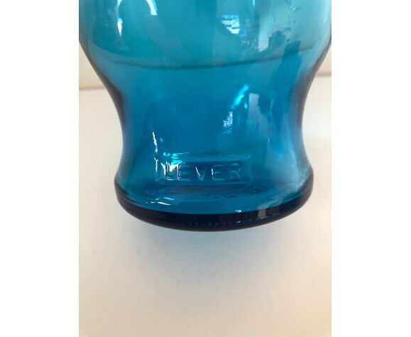 Vintage Lever Blue Bottle