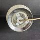 Small table lamp or Art Deco ceiling light from the 1930s in frosted glass.
