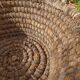 Baker's basket with braided wicker bread early twentieth century
