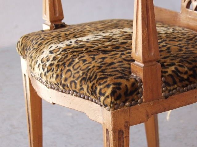 Louis XVI in Cherry Office Chair