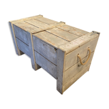 Ancienne malle en bois