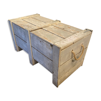 Ancienne malle en bois