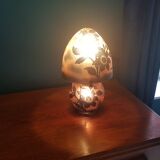 Glass paste lamp signed by Devianne