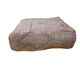 Handmade Berber pouf in wool 60 X 60 X 20 CM