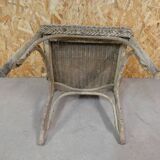 ancien fauteuil Lloyd Loom