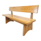 Vintage Ash and Elm Bench, Denmark, 1960s
