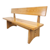 Vintage Ash and Elm Bench, Denmark, 1960s