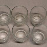 Lot of 6 Duralex glasses