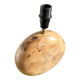 Solid wood ball lamp