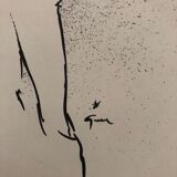 Fashion illustration 1957 by René Girard