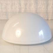 Ceiling lamp in opaline glass 16 cm, 60s/70s