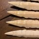 9 knife rests in bone