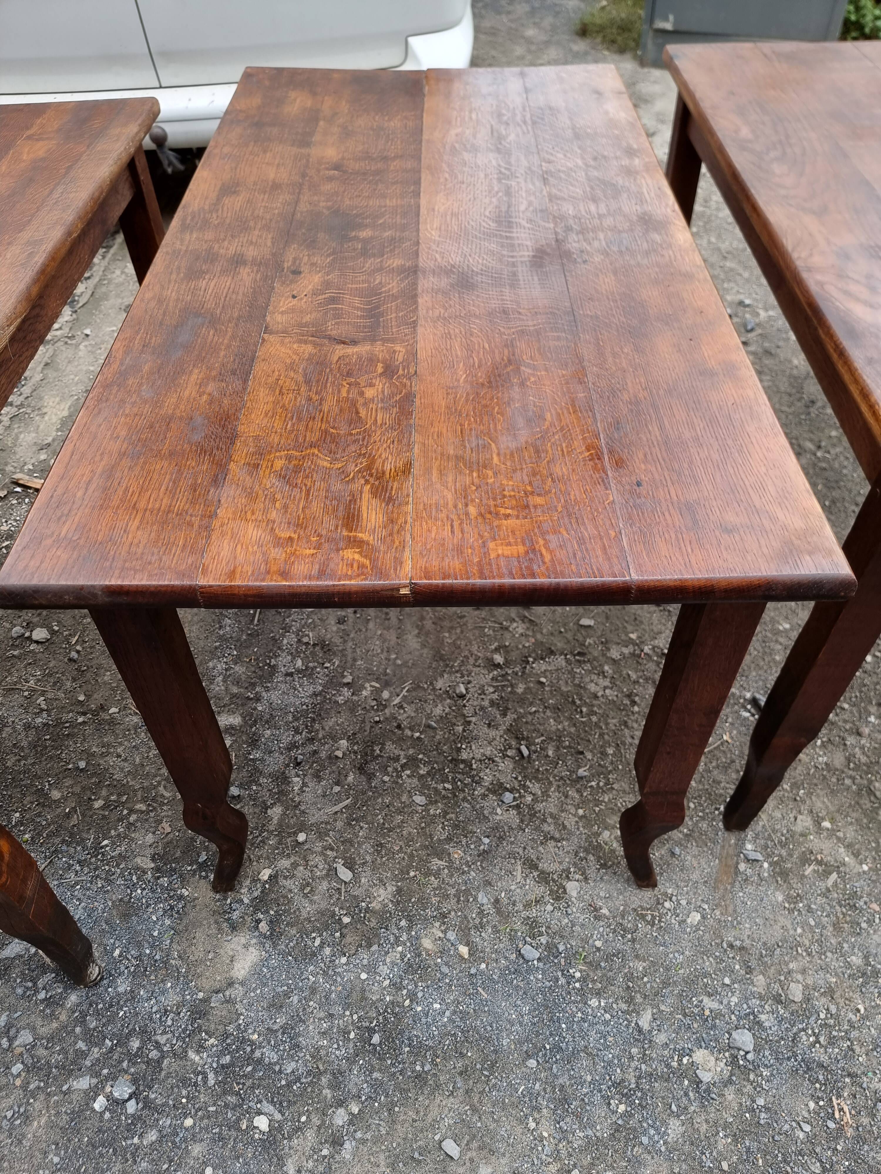Restaurant tables, set of 4