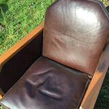 Pair of Art Deco club armchairs