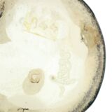 French Art Nouveau Vase Majolica Gustave De Bruyn 29cm