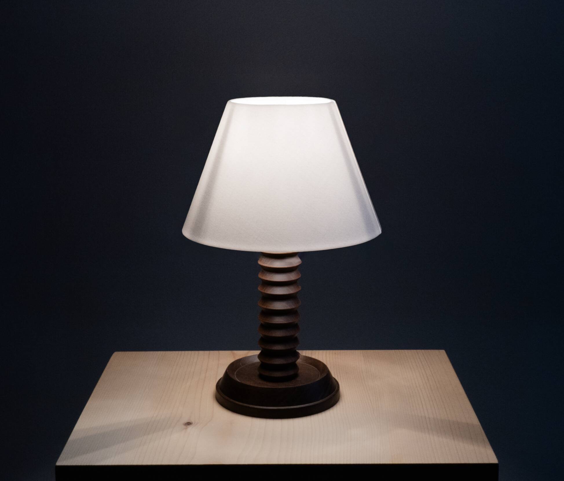 Charles Dudouyt style lamp