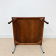 Vintage coffee table in rosewood and chrome steel – 1970s