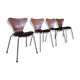 4 Jacobsen series 7 chairs from 1968 - Fritz Hansen