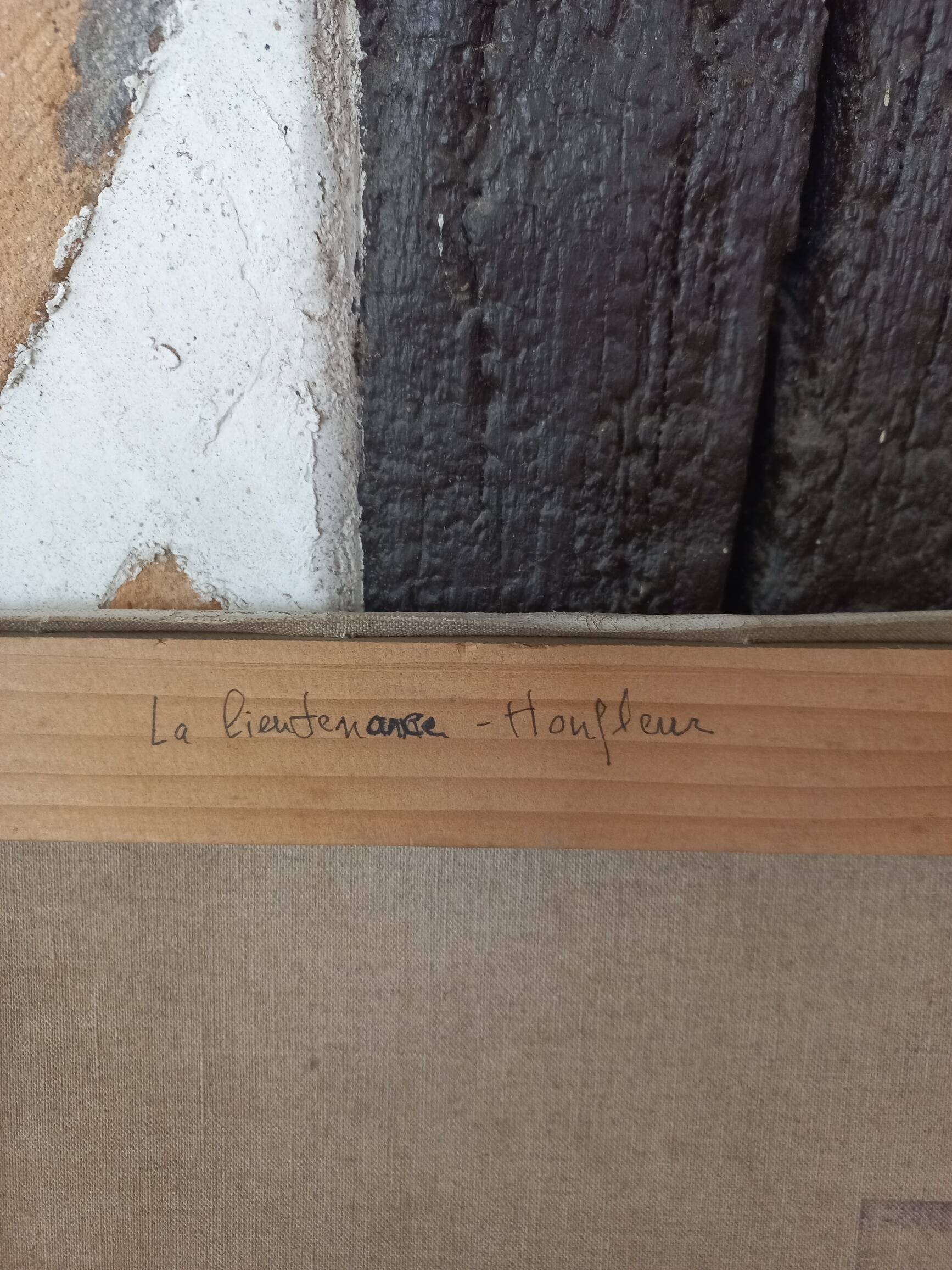 Oil on canvas Honfleur