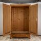 Vintage Wooden Wardrobe, 1930s, Czechoslovakia