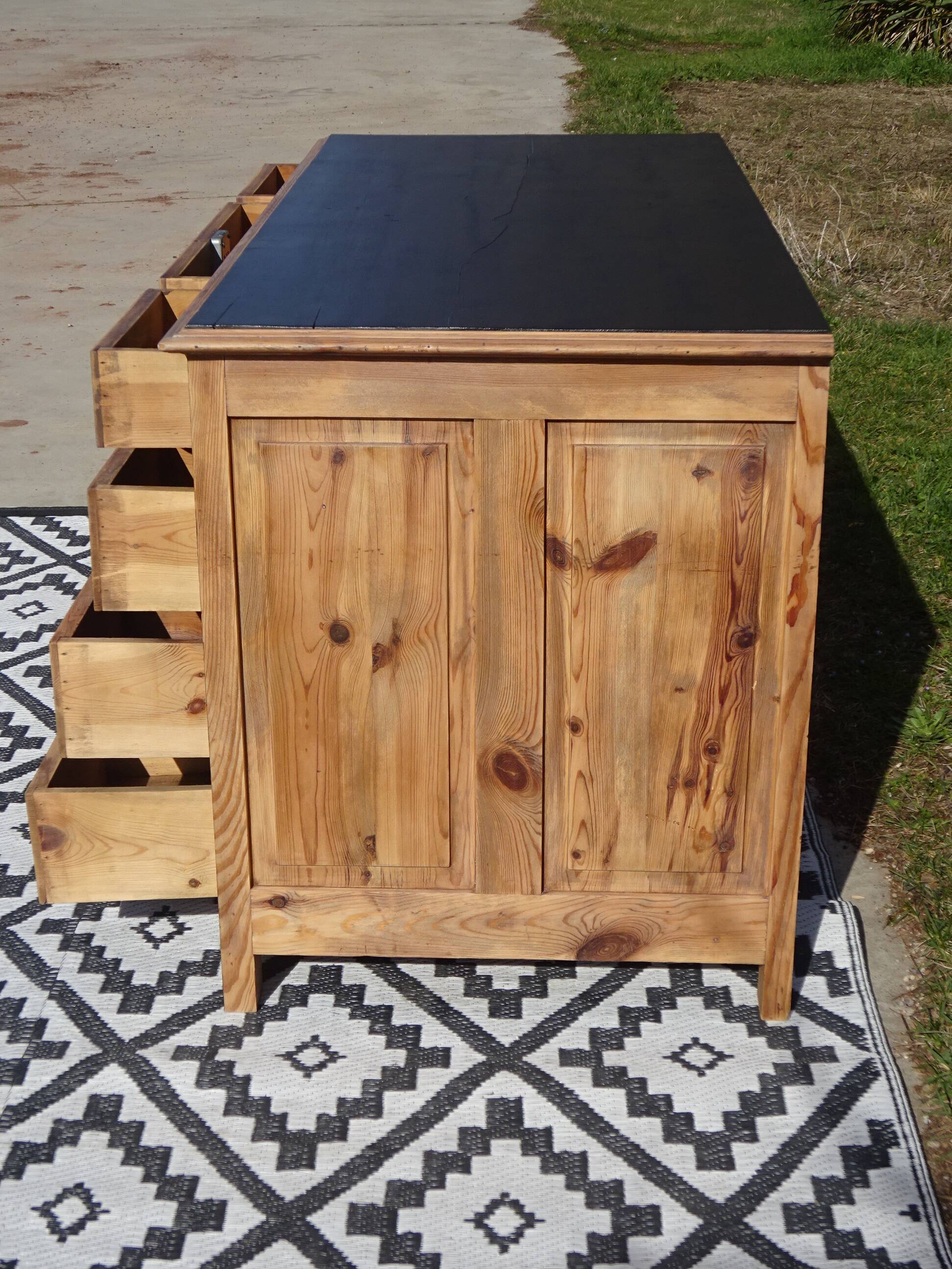 Restored vintage minister's desk