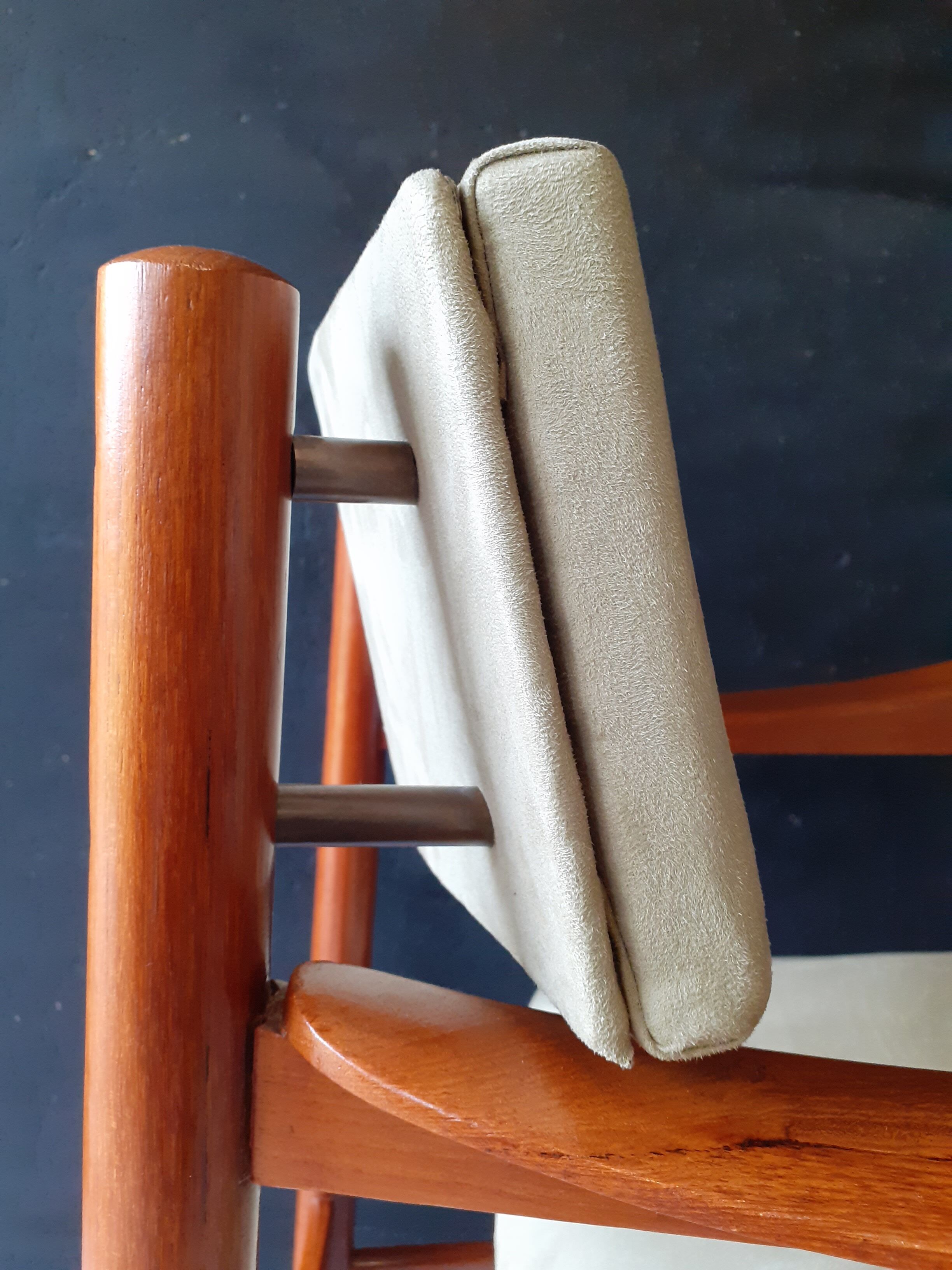 Vintage office chair, anise green