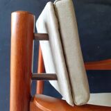 Vintage office chair, anise green