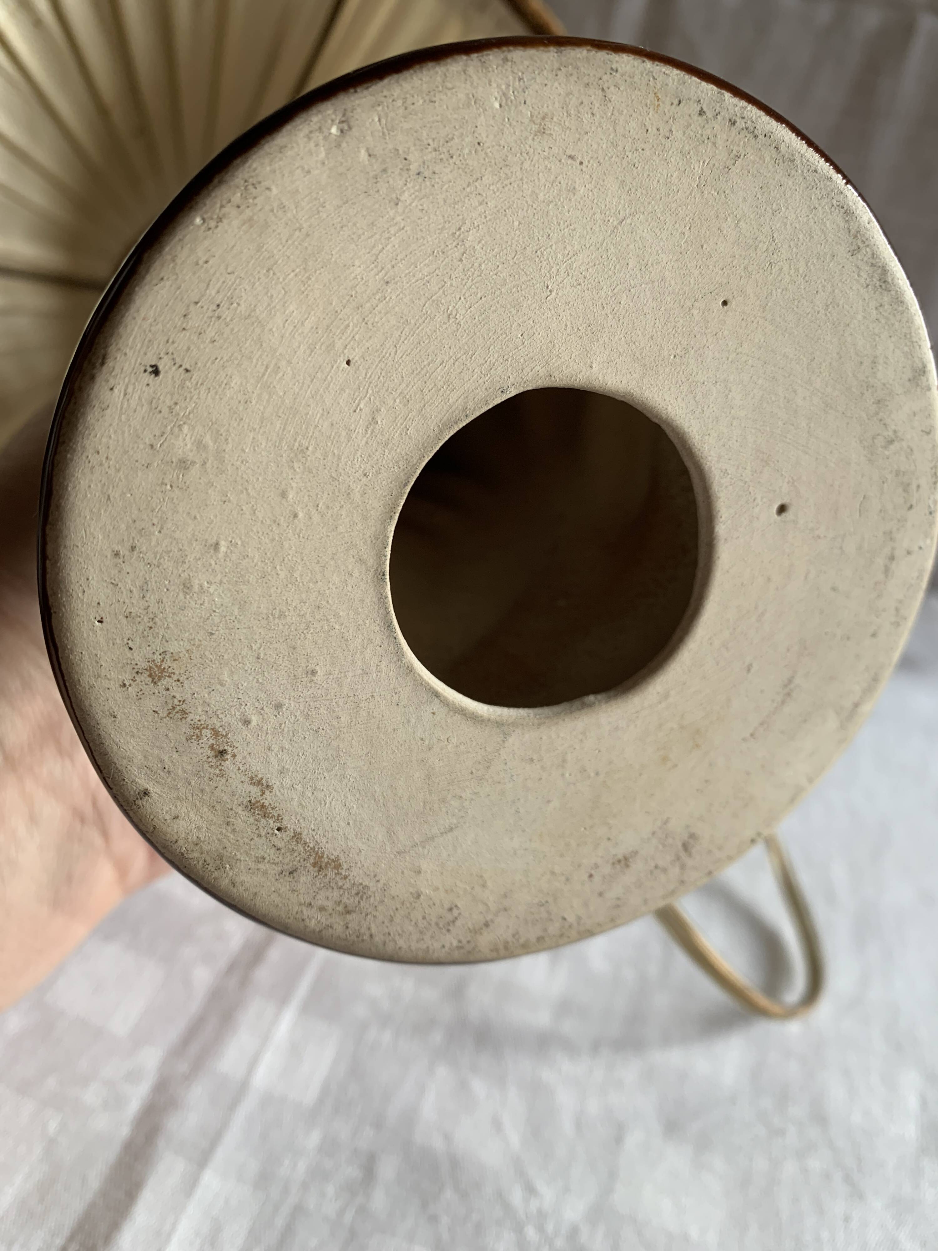 ceramic lamp early 1900