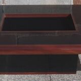 Signed coffee table (Jean Claude Mahey, 70s)