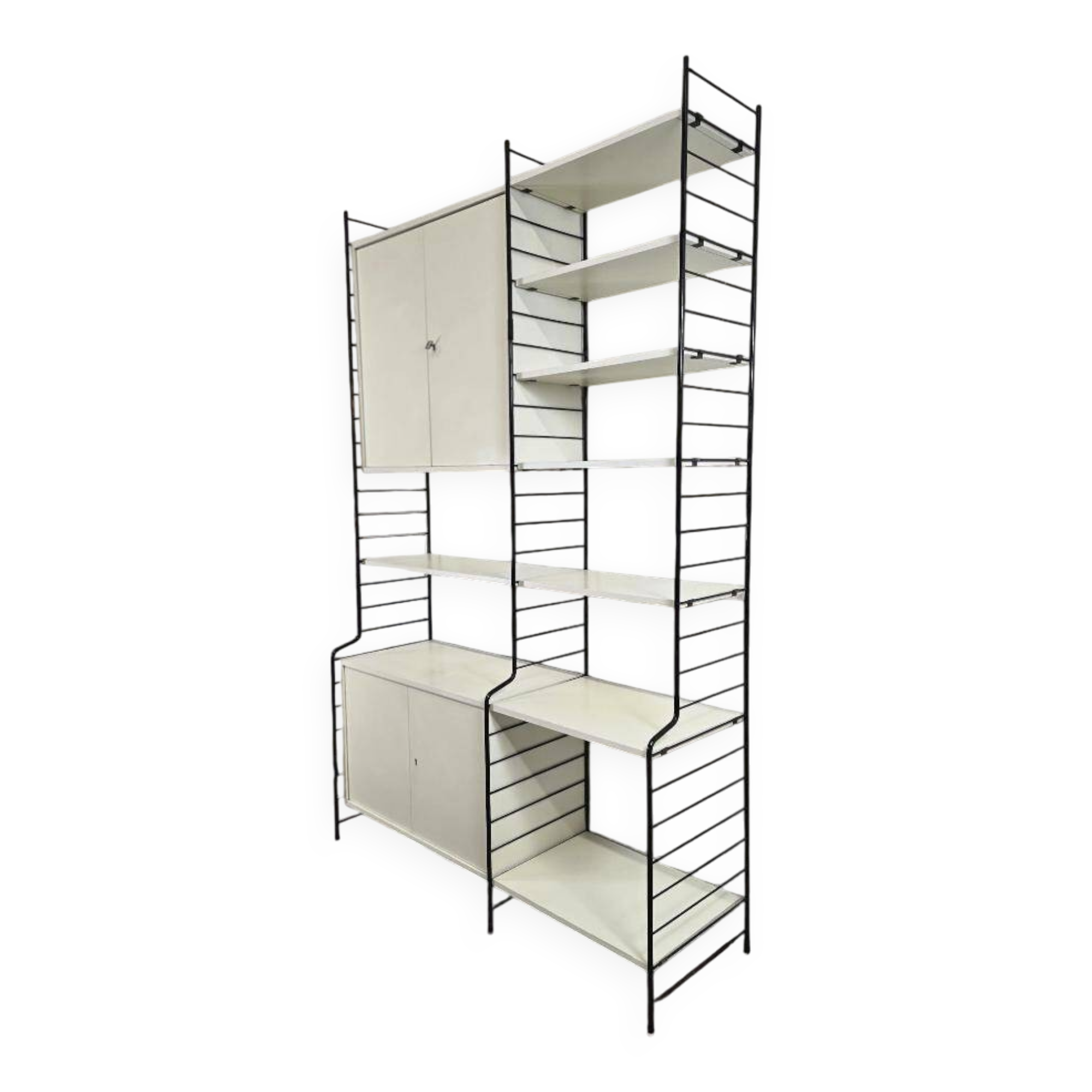 Vintage wall shelf / bookcase / wall unit WHB