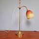 Art Deco desk lamp, glass signed Schneider, 1920s
