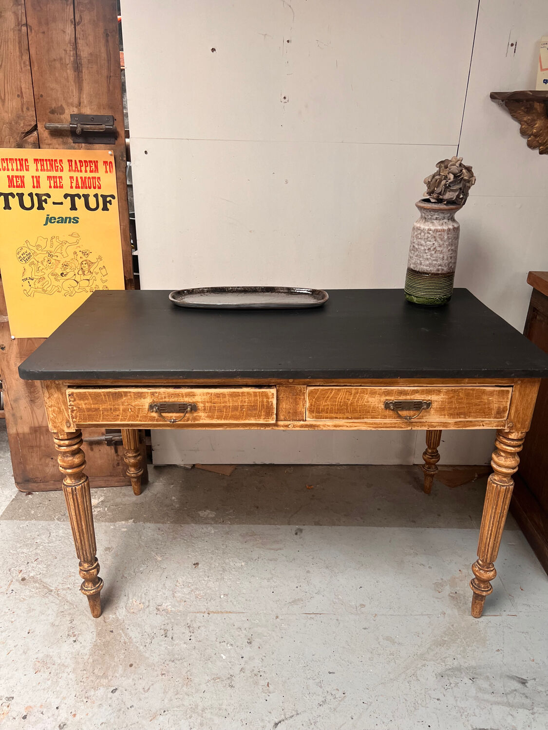 Old kitchen table