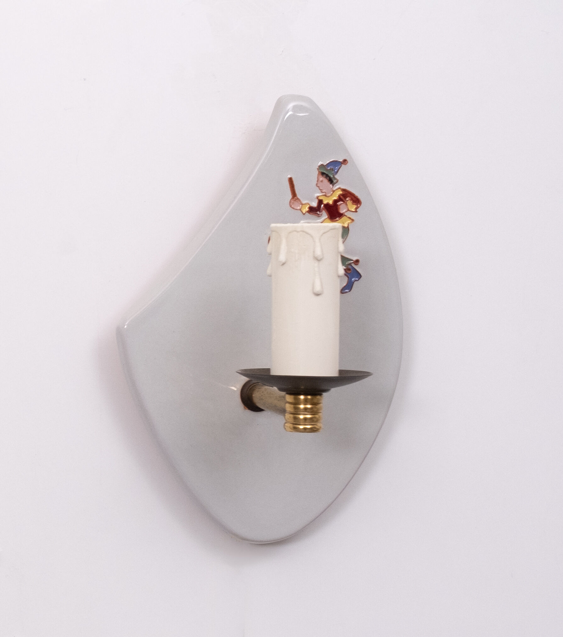 Ceramic children wall lamps, 1950s