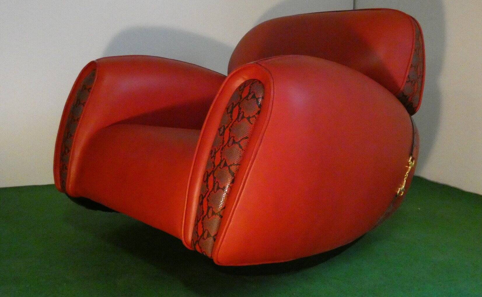 Set 2 Poltrone, Lampada e Tavolino - Elisabetta Gucci per Formitalia, 1980s