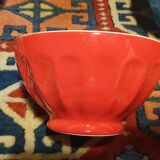 Ribbed ceramic bowls