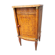 Empire style bedside table marble top