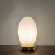 EGG Lamp 1960 in glass in Murano Opalino