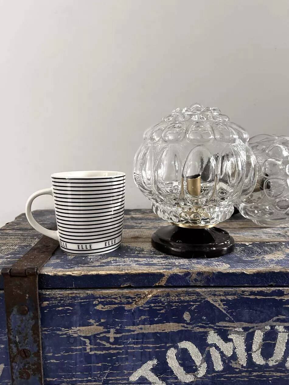 Paire d’appliques globes