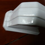 Étagère de salle de bain porte savon en porcelaine époque art déco