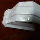 Bathroom shelf porcelain soap holder Art Deco era