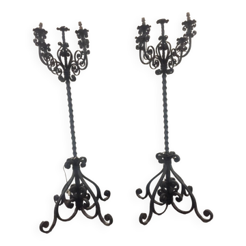Parquet chandeliers