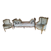 Living room (Louis XV daybed and two bergère armchairs)