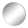 Miroir moderniste rond retroeclaire années 70 60cm