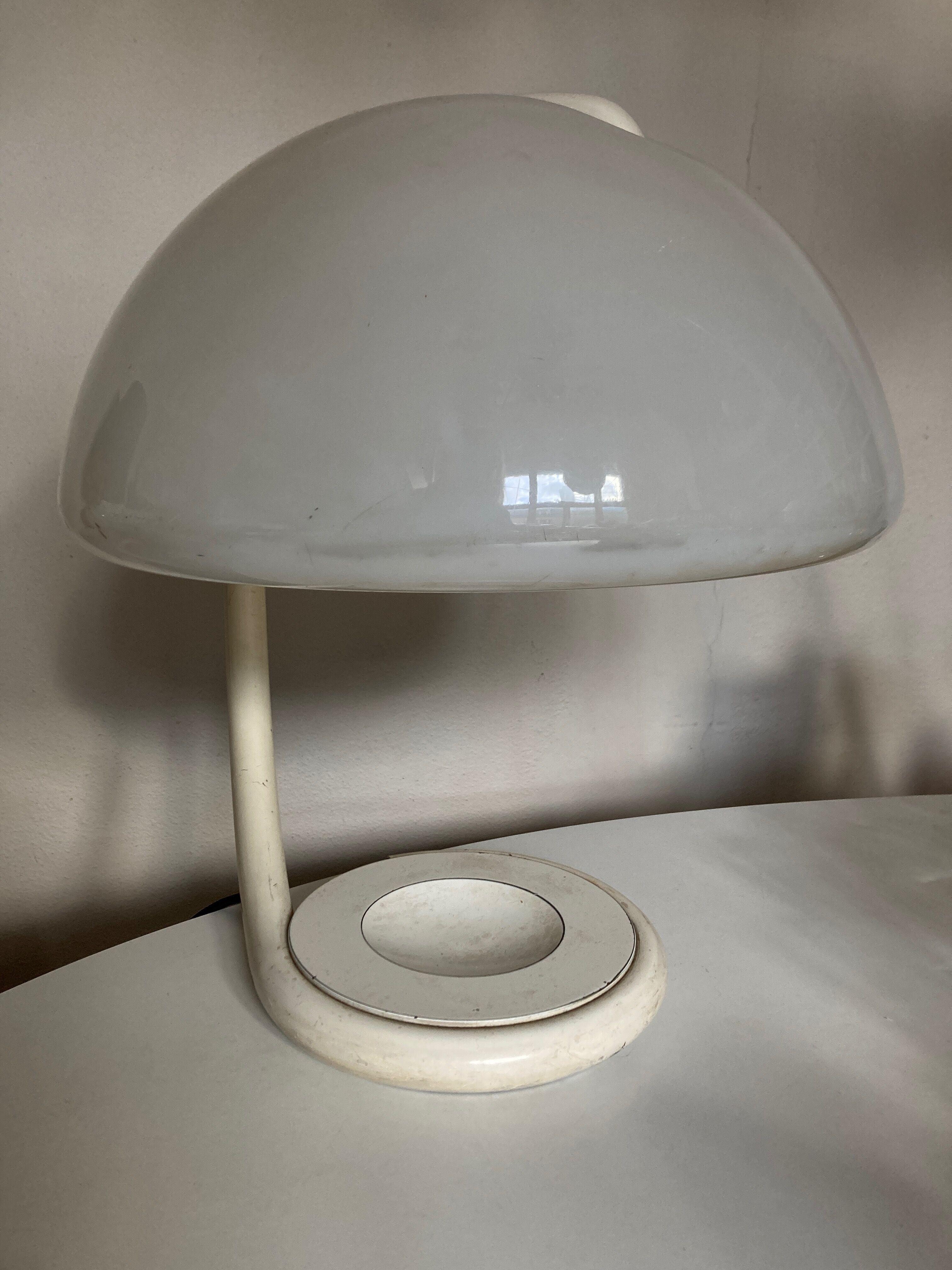 Lamp Serpente Martinelli Luce 1960 Italian design space age