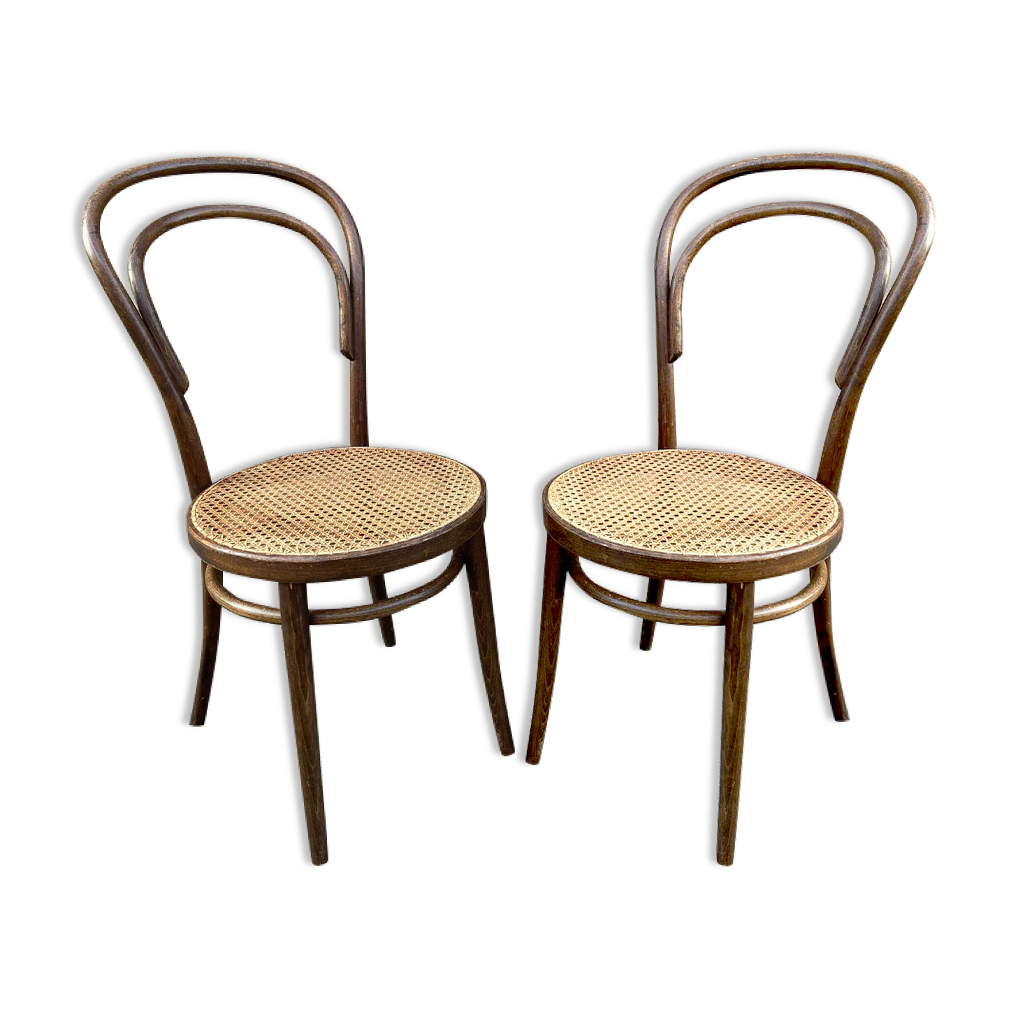 Pair of chairs bistro Thonet 14
